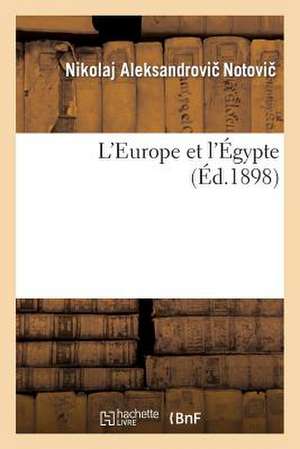 L Europe Et L Egypte