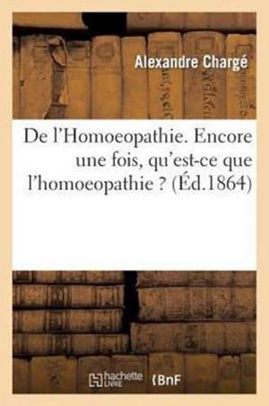 de L'Homoeopathie