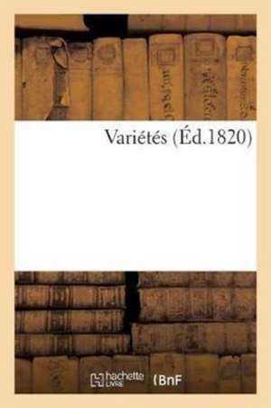 Variétés de Corréard