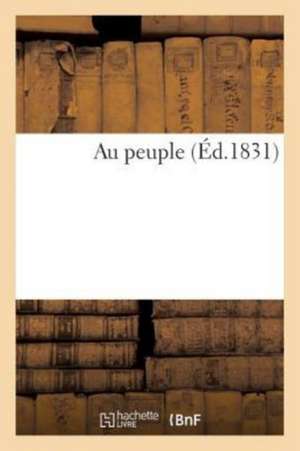 Au Peuple de Sans Auteur