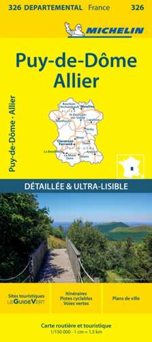 Michelin Auvergne - Zentralmassiv de Michelin