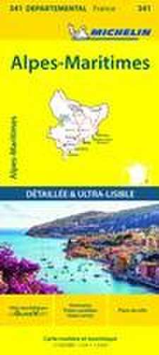 Alpes-Maritimes - Michelin Local Map 341 de Michelin