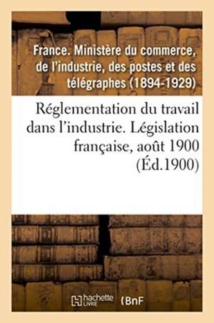 Ministère Du Commerce, de l'Industrie, Des Postes Et Des Télégraphes. Direction de l'Industrie de Ministere Du Commerce-D