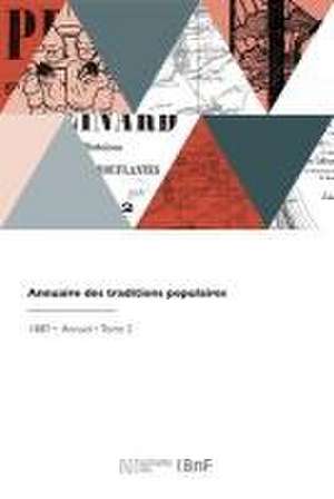 Annuaire des traditions populaires de Paul Sébillot