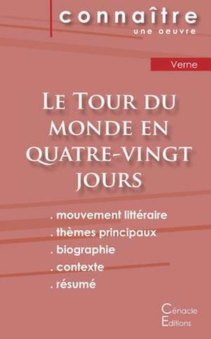 Fiche de lecture Le Tour du monde en quatre-vingt jours de Jules Verne (Analyse littéraire de référence et résumé complet) de Jules Verne