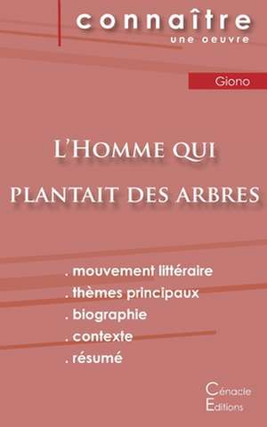 Fiche de lecture L'Homme qui plantait des arbres de Jean Giono (Analyse littéraire de référence et résumé complet) de Jean Giono