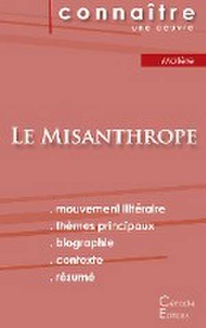 Fiche de lecture Le Misanthrope de Molière (Analyse littéraire de référence et résumé complet) de Molière