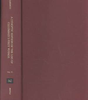 A Synoptic Edition of the Log of Columbus's First Voyage (Rc 6) de Pizzoruss Bertolucci