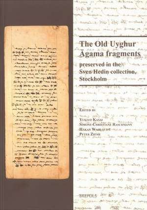 The Old Uyghur Agama Fragments Preserved in the Sven Hedin Collection, Stockholm de Yukiyo Kasai