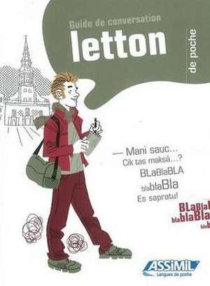 Letton De Poche de Bernard Christophe