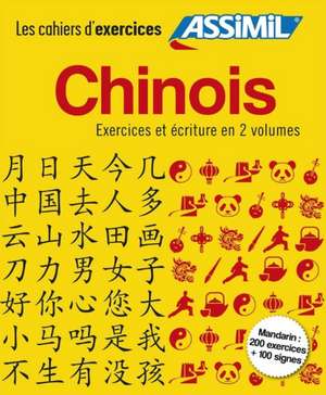 Coffret Cahiers d'ecriture et d'exercices CHINOS de Helene Arthus