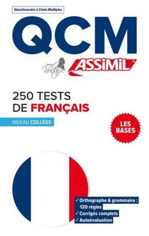 Ponsonnet, A: 250 Tests De Francais