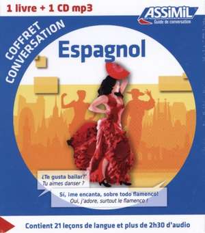 Cordoba, J: Coffret conversation Espagnol (guide + 1 CD) de Jean Cordoba