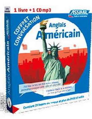 Coffret conversation anglais Americain (Guide+CD) de Meg Morley