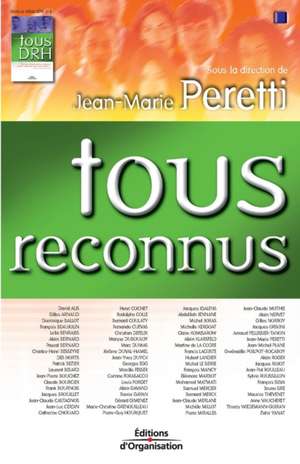Tous reconnus de Jean-Marie Peretti