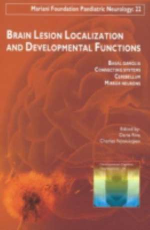 Brain Lesion Localization & Developmental Functions de Daria Riva