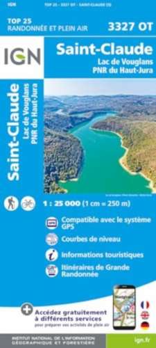 3327OT St-Claude.Lac de Vouglans.PNR du Haut Jura