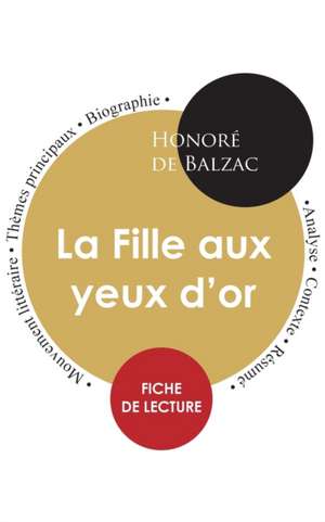 Fiche de lecture La Fille aux yeux d'or (Étude intégrale) de Honoré de Balzac