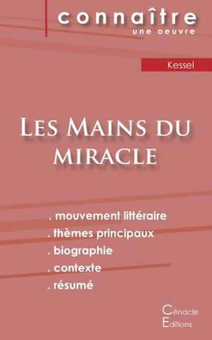 Fiche de lecture Les Mains du miracle de Joseph Kessel (analyse littéraire de référence et résumé complet) de Joseph Kessel