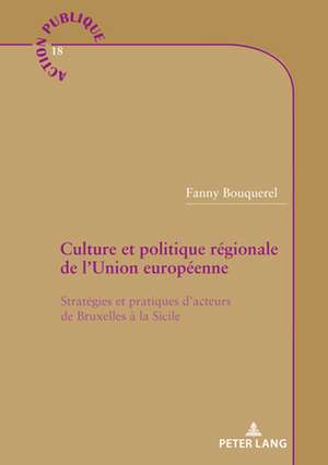 CULTURE ET POLITIQUE REGIONALE LUNIONP de Fanny Bouquerel