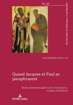 Quand Jacques Et Paul Se Paraphrasent de Jean-Baptiste Stern