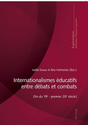 INTERNATIONALISMES EDUCATIFS ENTRE DEBP