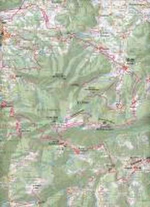 Pyrénées carte 6 Couserans - Valier - Maubermé 1 : 50 000