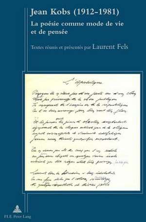Jean Kobs (1912-1981) de Laurent Fels