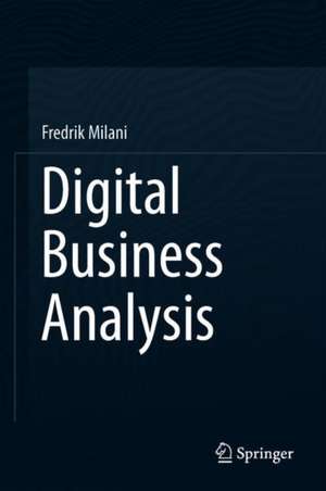 Digital Business Analysis de Fredrik Milani