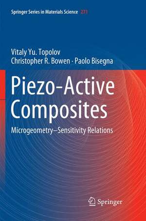Piezo-Active Composites: Microgeometry–Sensitivity Relations de Vitaly Yu. Topolov