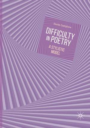 Difficulty in Poetry de Davide Castiglione