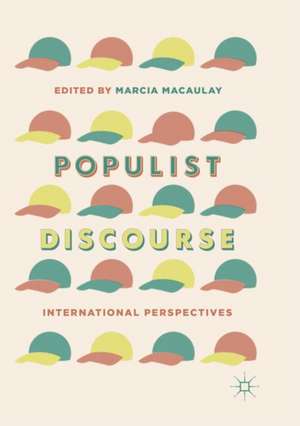 Populist Discourse de Marcia Macaulay