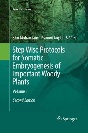 Step Wise Protocols for Somatic Embryogenesis of Important Woody Plants: Volume I de Shri Mohan Jain