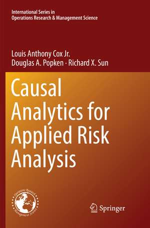 Causal Analytics for Applied Risk Analysis de Louis Anthony Cox Jr.