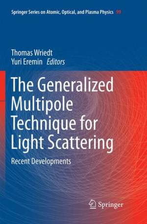 The Generalized Multipole Technique for Light Scattering: Recent Developments de Thomas Wriedt