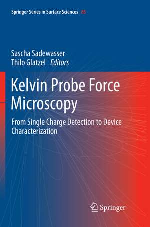 Kelvin Probe Force Microscopy: From Single Charge Detection to Device Characterization de Sascha Sadewasser