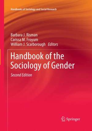 Handbook of the Sociology of Gender de Barbara J. Risman