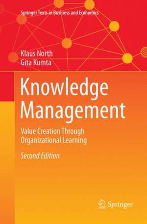 Knowledge Management: Value Creation Through Organizational Learning de Klaus North