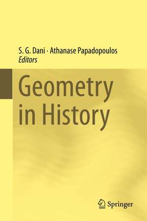 Geometry in History de S. G. Dani