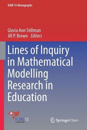 Lines of Inquiry in Mathematical Modelling Research in Education de Gloria Ann Stillman