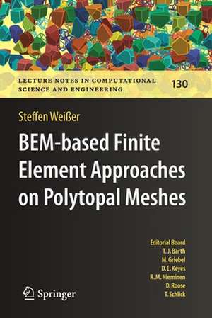 BEM-based Finite Element Approaches on Polytopal Meshes de Steffen Weißer