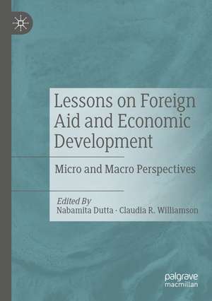 Lessons on Foreign Aid and Economic Development de Nabamita Dutta