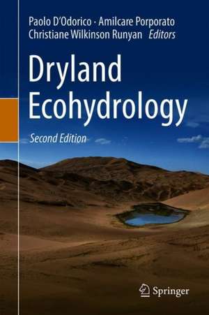 Dryland Ecohydrology de Paolo D'Odorico