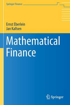 Mathematical Finance de Ernst Eberlein