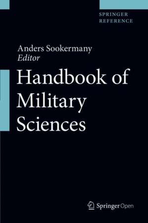 Handbook of Military Sciences de Anders McD Sookermany