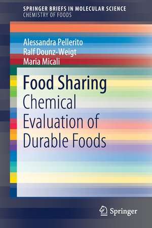 Food Sharing: Chemical Evaluation of Durable Foods de Alessandra Pellerito