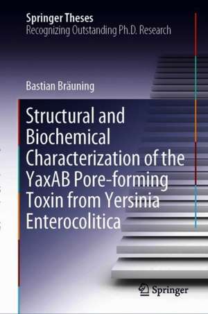 Structural and Biochemical Characterization of the YaxAB Pore-forming Toxin from Yersinia Enterocolitica de Bastian Bräuning