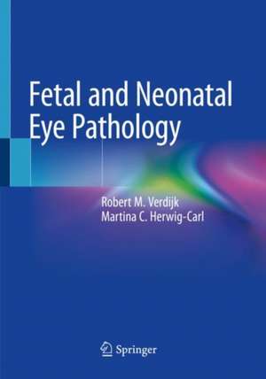 Fetal and Neonatal Eye Pathology de Robert M. Verdijk