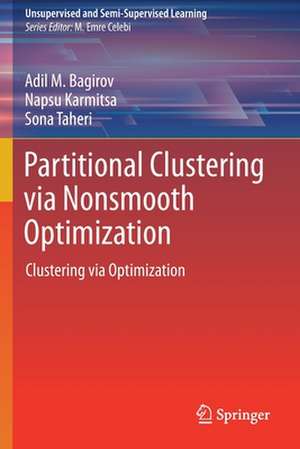 Partitional Clustering via Nonsmooth Optimization: Clustering via Optimization de Adil M. Bagirov