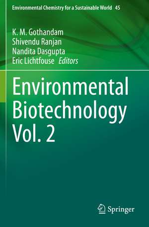 Environmental Biotechnology Vol. 2 de K. M. Gothandam
